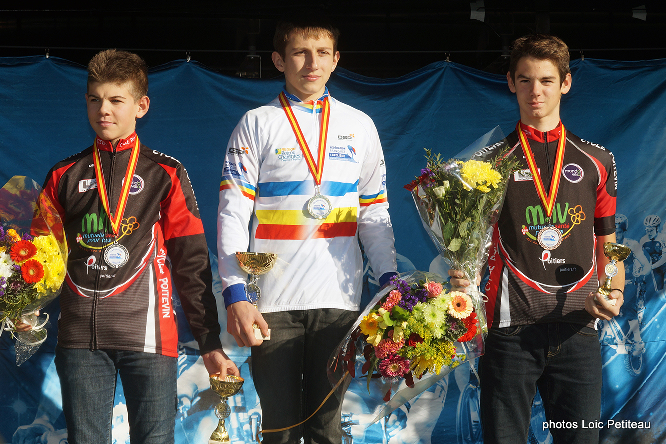 N°0091 - Podium Championnat régional de cyclo- cross 2016