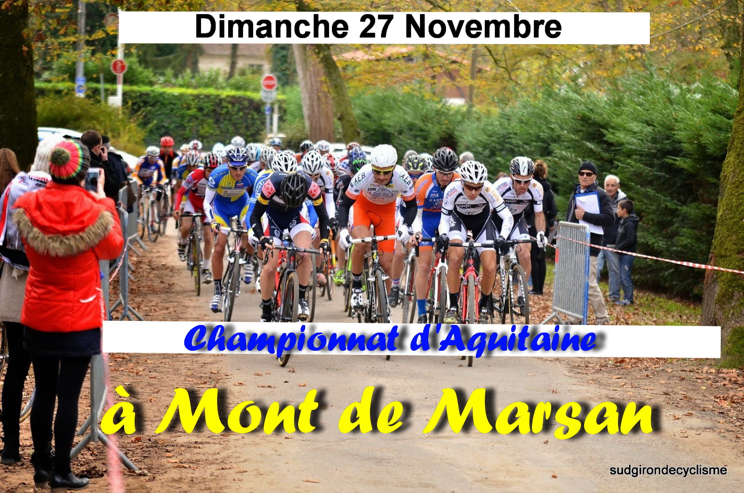 Championnat d'Aquitaine cyclo cross 2014 Mont de Marsan 004