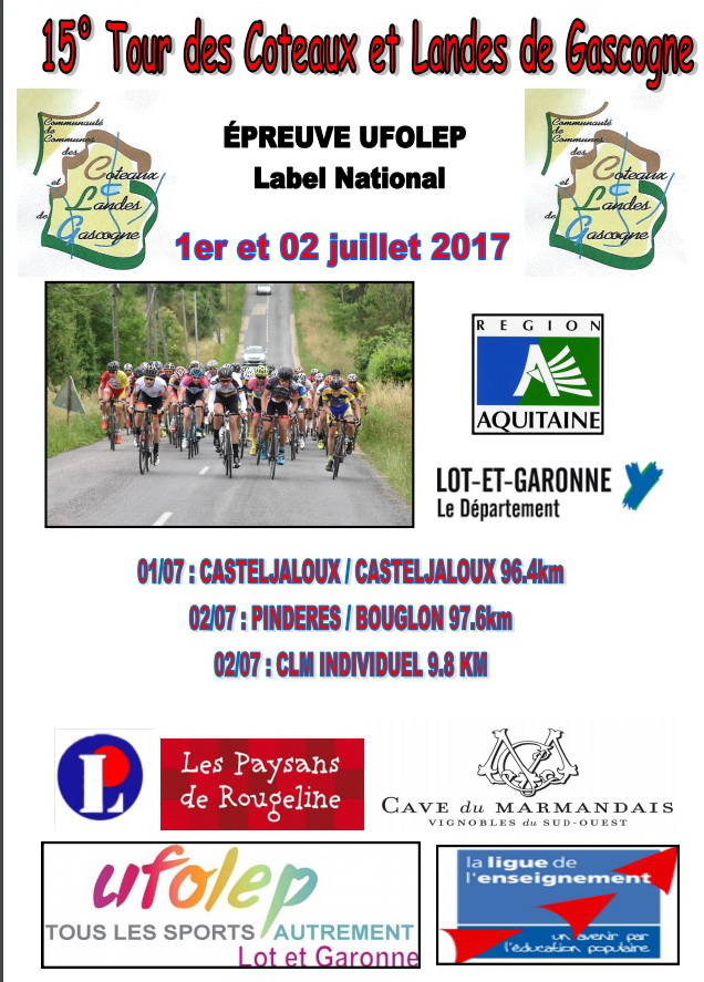 Tour des Côteaux 2017